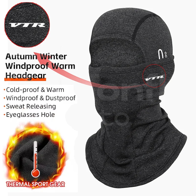 For HONDA VTR1000 VTR 1000 SP-1 SP1 SP-2 FV FW FX FIRESTORM VTR1000F Winter Warm Tactical Balaclava Motorcycle MTB Full Face