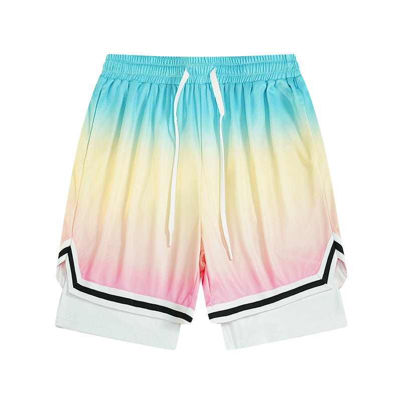 Gradient-colored Shorts Southern Summer