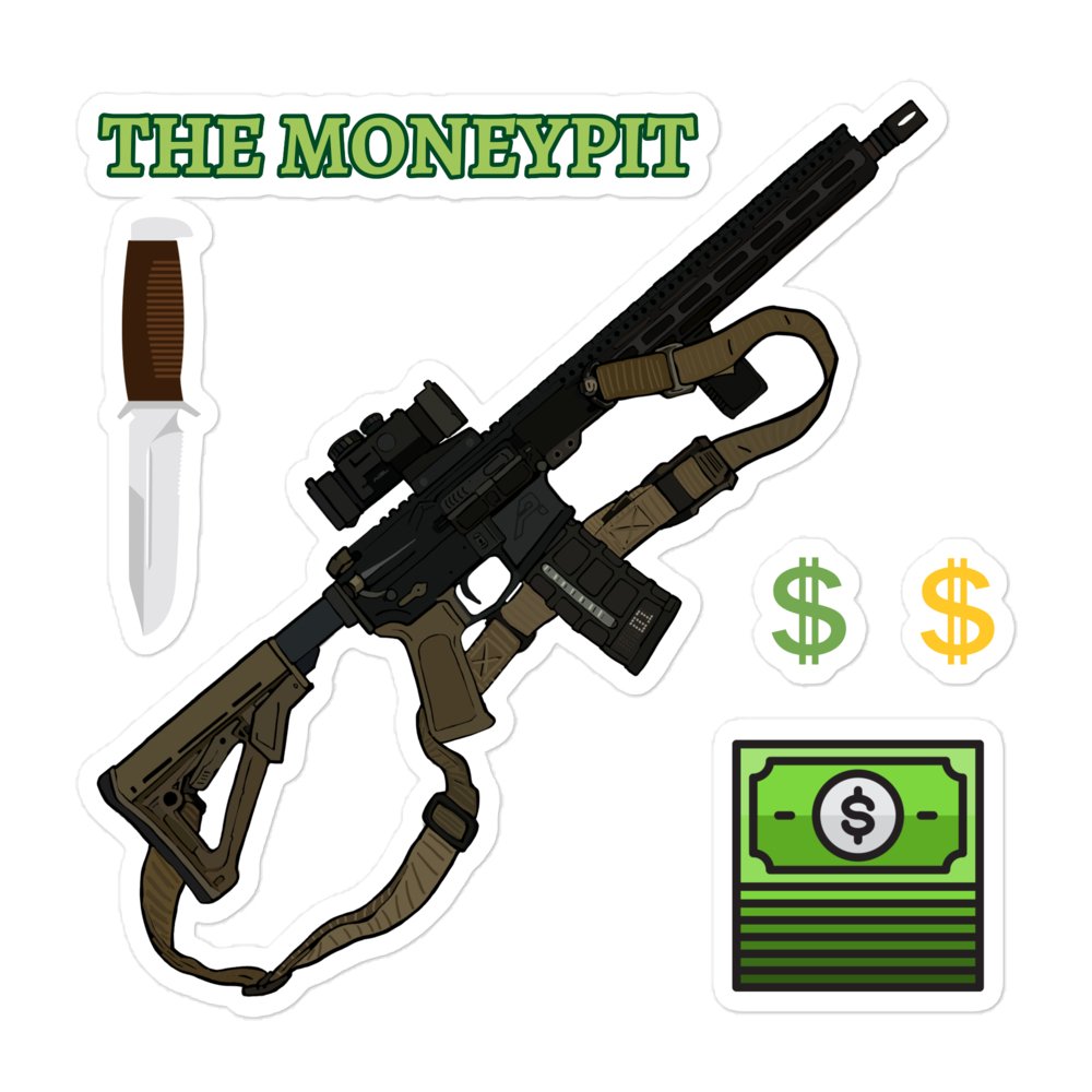 Armory Stickers: Aero Precision M4E1 "The Moneypit"