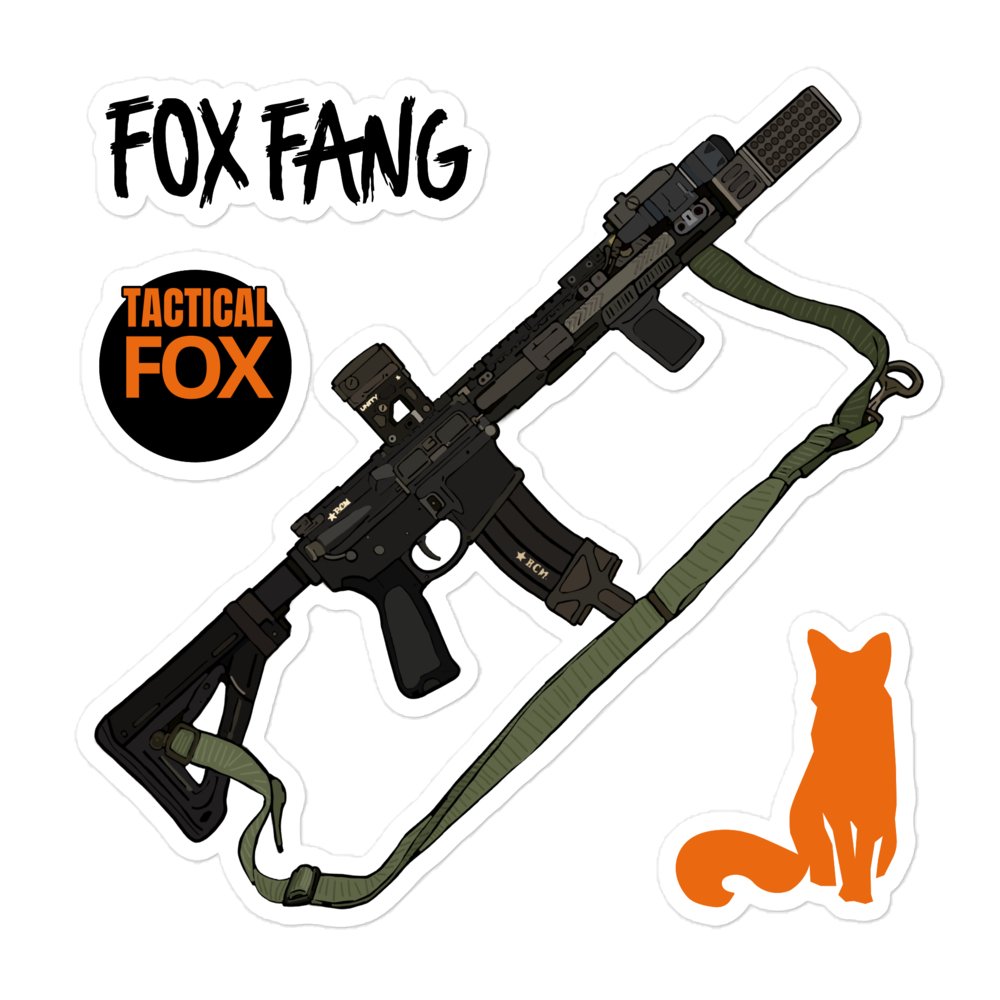 Armory Stickers: BCM AR-15 "Fox Fang"