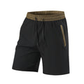 Men's Wide Waist Color Cropped Pants Casual Loose Track Pants