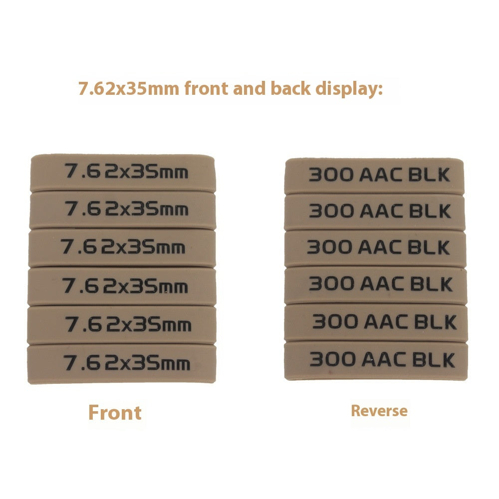 Cartridge Mark Belt Magazine Marking Band Tactical Rubber Ring