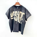Punk Art Pattern Crewneck Short-sleeve Pullover