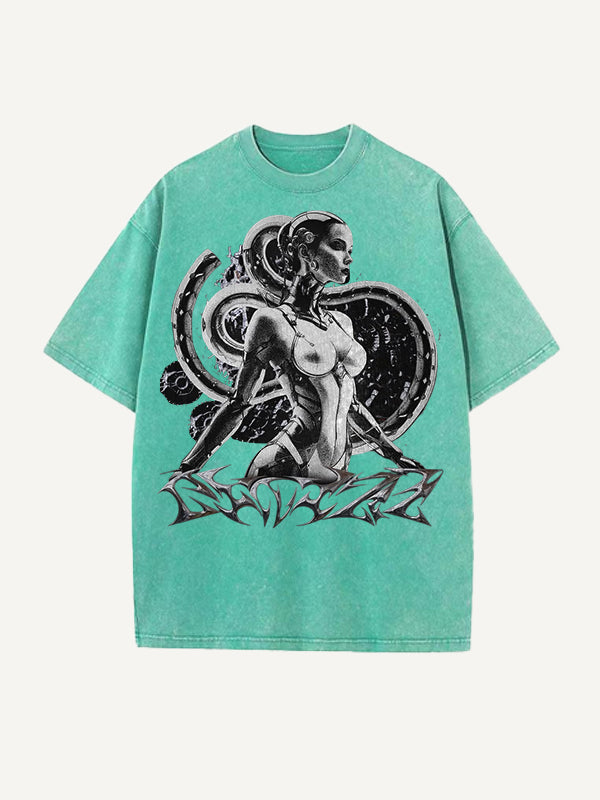 Men's Printed Crewneck Short-Sleeve T-Shirt