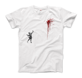 Banksy Valentines Day mural reproduction t-shirt