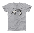 Banksy Zebra Stripes artwork t-shirt