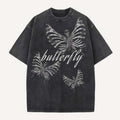 Short-sleeved Printed European-style Blouse