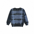 Kids Crewneck – Blue Tie-Dye | Organic Cotton