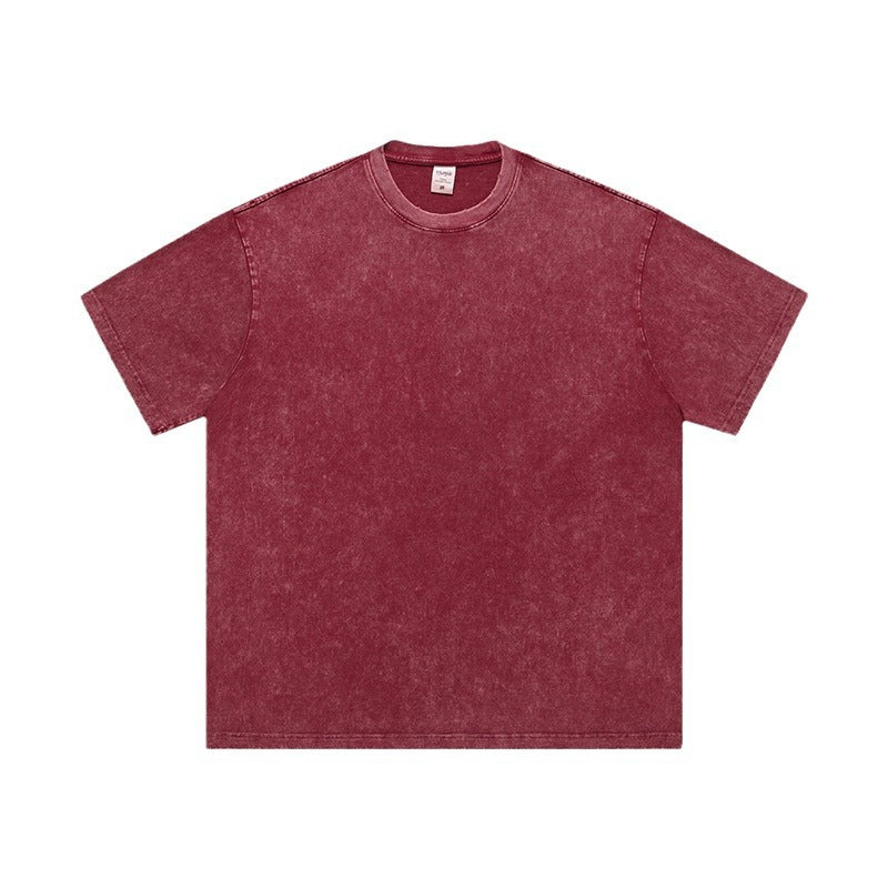 Men's Summer Retro Streetwear Loose Short-Sleeve