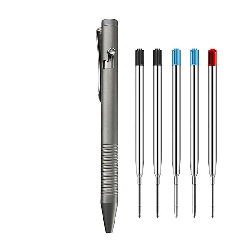 Titanium Alloy Tactical Pen Camping Self-defense