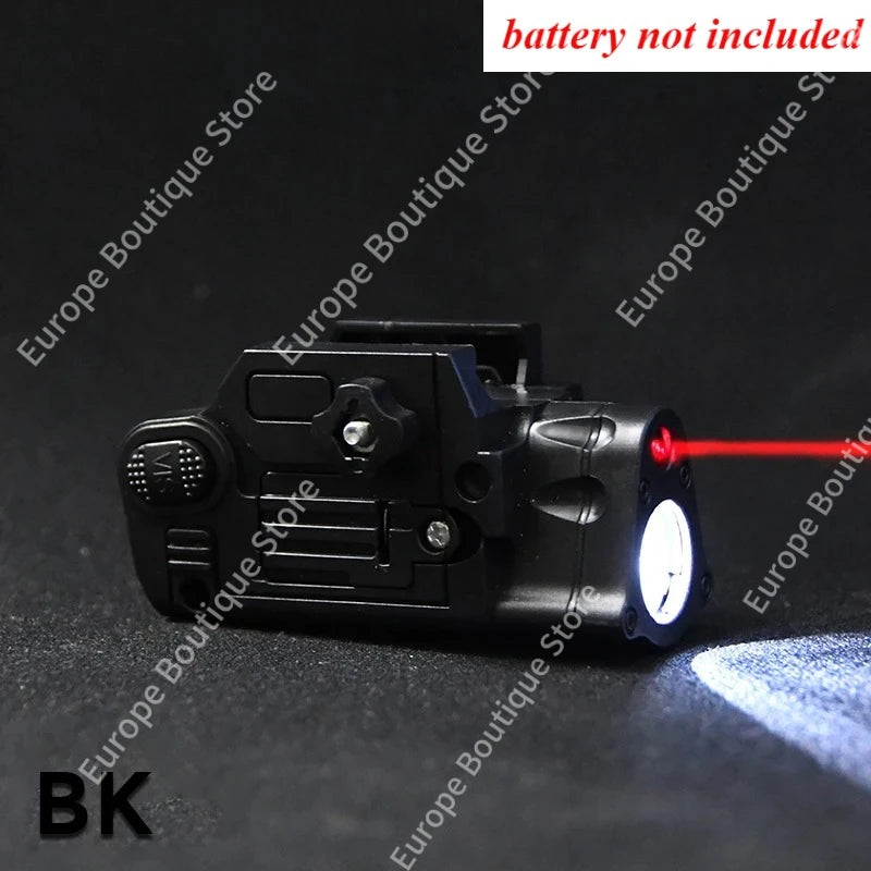 2026 New SBAL PL Airsoft Hunting Red Dot Laser Plastic Sight Strobe Flashlight Pistol Hanging Scout LED Lamp