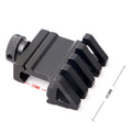 45 Degree Unilateral Ar Metal Tactical Rail Flashlight Laser Tube Clip