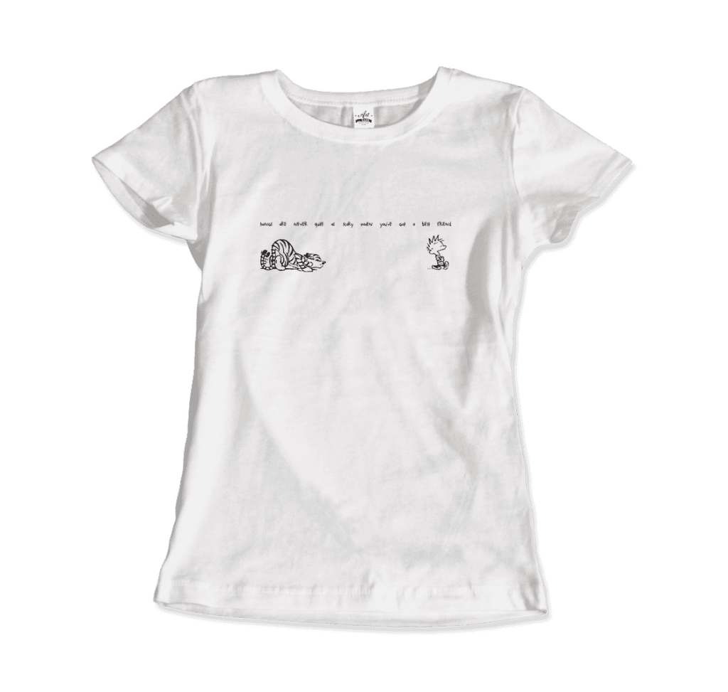 Calvin and Hobbes Best Friends Quote t-shirt