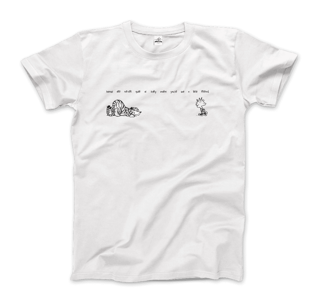 Calvin and Hobbes Best Friends Quote t-shirt