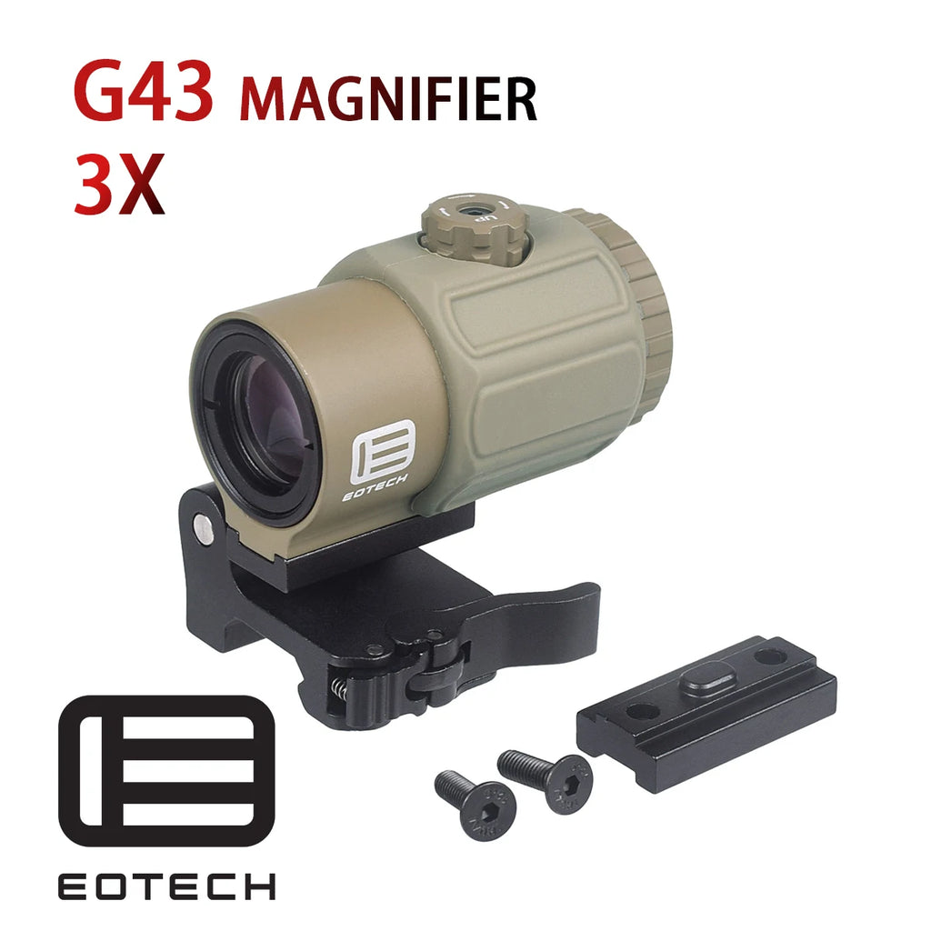 EOTECH G43 G33 G45 3X 5X Magnifier Scope EOTECH 558 Holographic Collimator Red Dot Sight 20mm Rail Hunting Airsfot Optics Scope