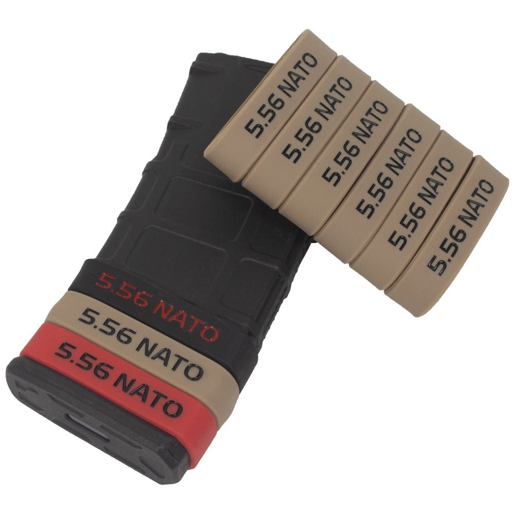 Cartridge Mark Belt Magazine Marking Band Tactical Rubber Ring