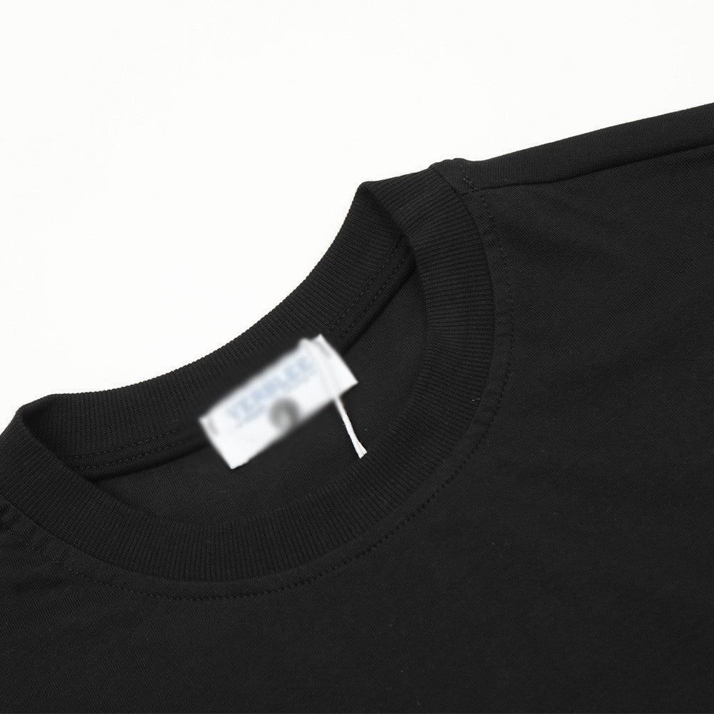 Doberman Pinscher Embroidered Short Sleeve Men