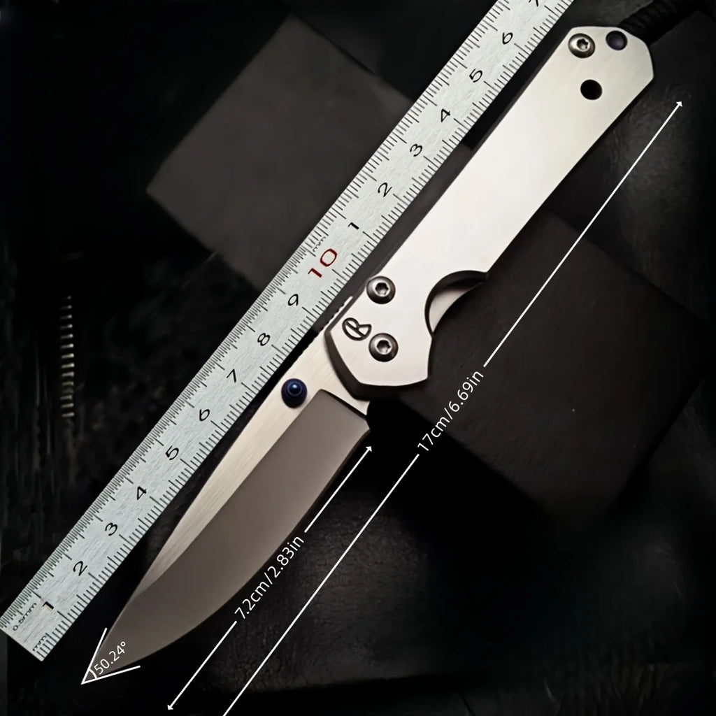 Chris Reeves Folding Knife, Outdoor Multifunctional Knife, Folding Knife Made of High Hardness Stainless Steel Knives Tool