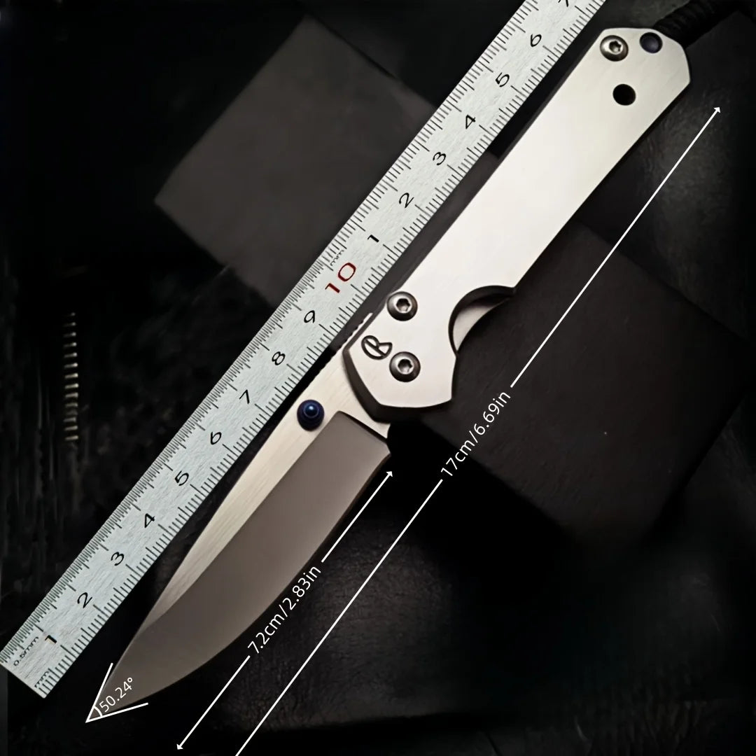 Chris Reeves Folding Knife, Outdoor Multifunctional Knife, Folding Knife Made of High Hardness Stainless Steel Knives Tool