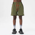 SpringSummer American-style Premium High-performance Quick-drying Mesh Contrast-color Patchwork Casual Shorts