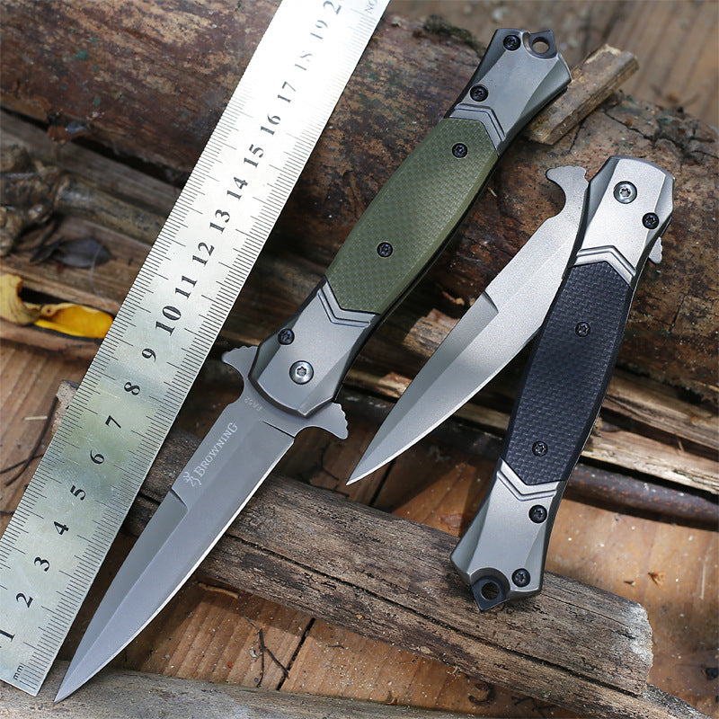 High Hardness Folding Knife Camping Tactics Outdoor Multifunction