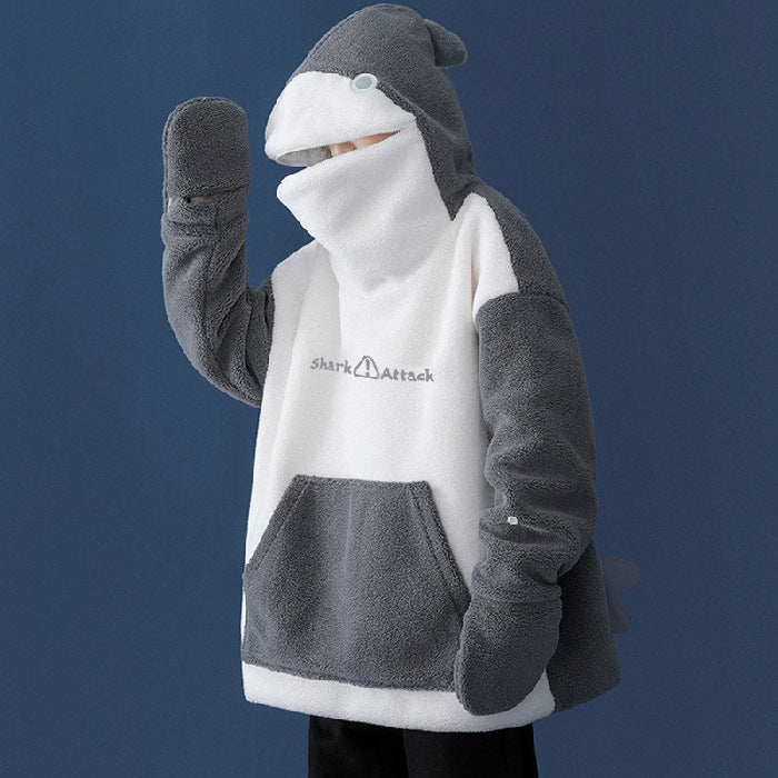 Fat Sister Coat Embroidered Pullover Top