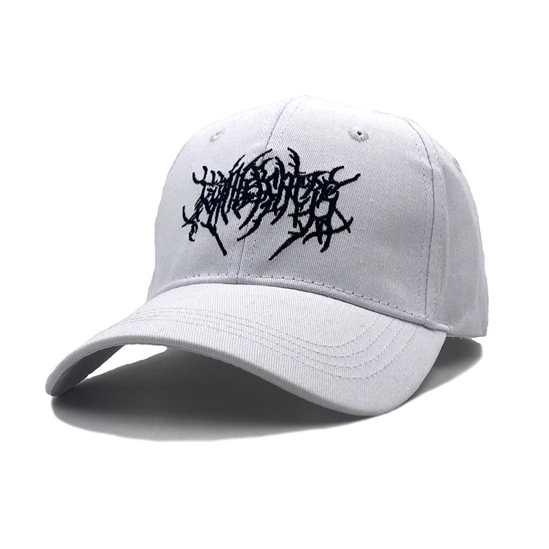 Punk Hip Hop Baseball Embroidered Couple Hat