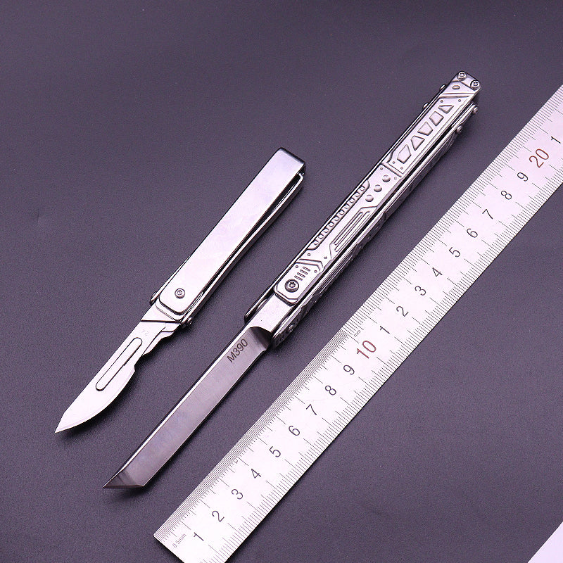M390 High Hardness Outdoor Knife Stainless Steel Creative Folding