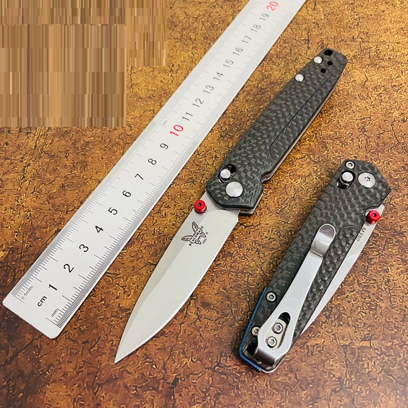 Butterfly Carbon Fiber Version 485 High Hardness Folding Knife