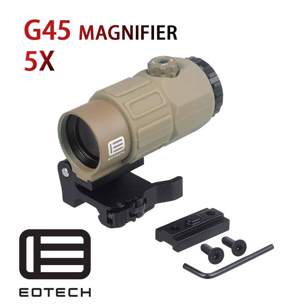 EOTECH G43 G33 G45 3X 5X Magnifier Scope EOTECH 558 Holographic Collimator Red Dot Sight 20mm Rail Hunting Airsfot Optics Scope