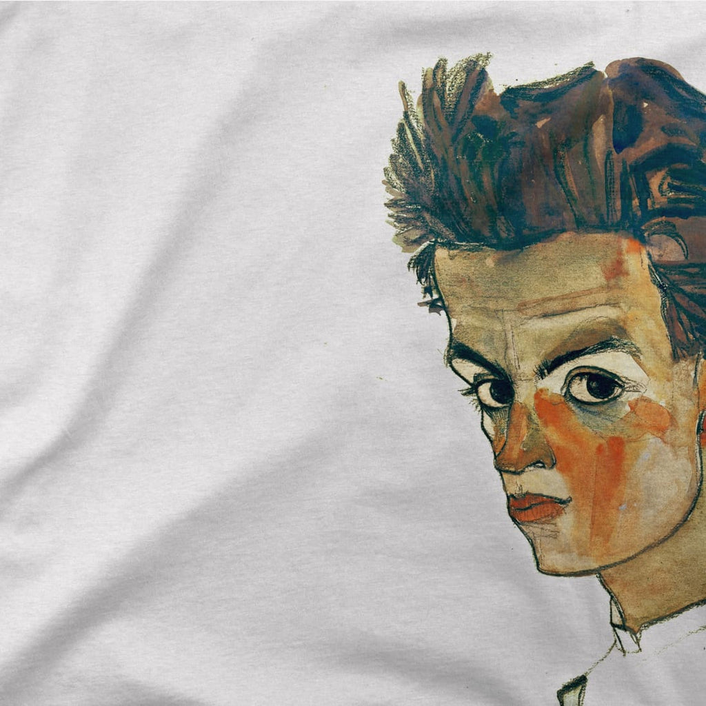 Egon Schiele Self-Portrait, art t-shirt