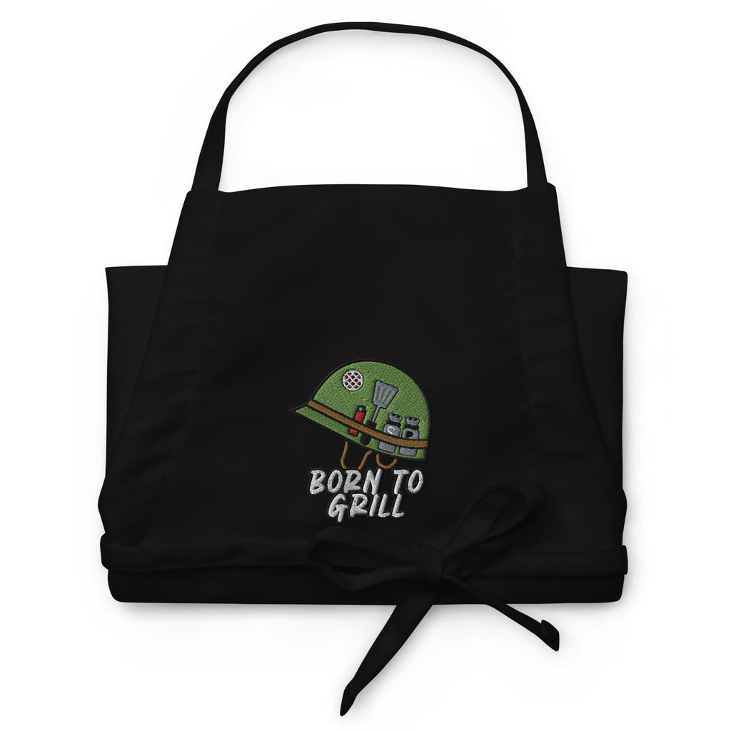 Cooking Apron: Born to Grill-1