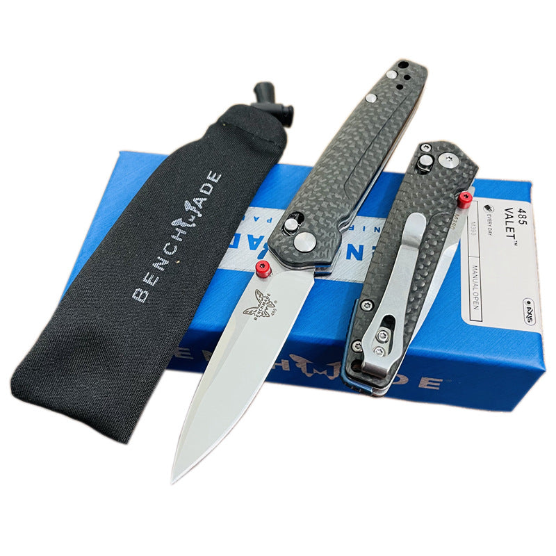 Butterfly Carbon Fiber Version 485 High Hardness Folding Knife