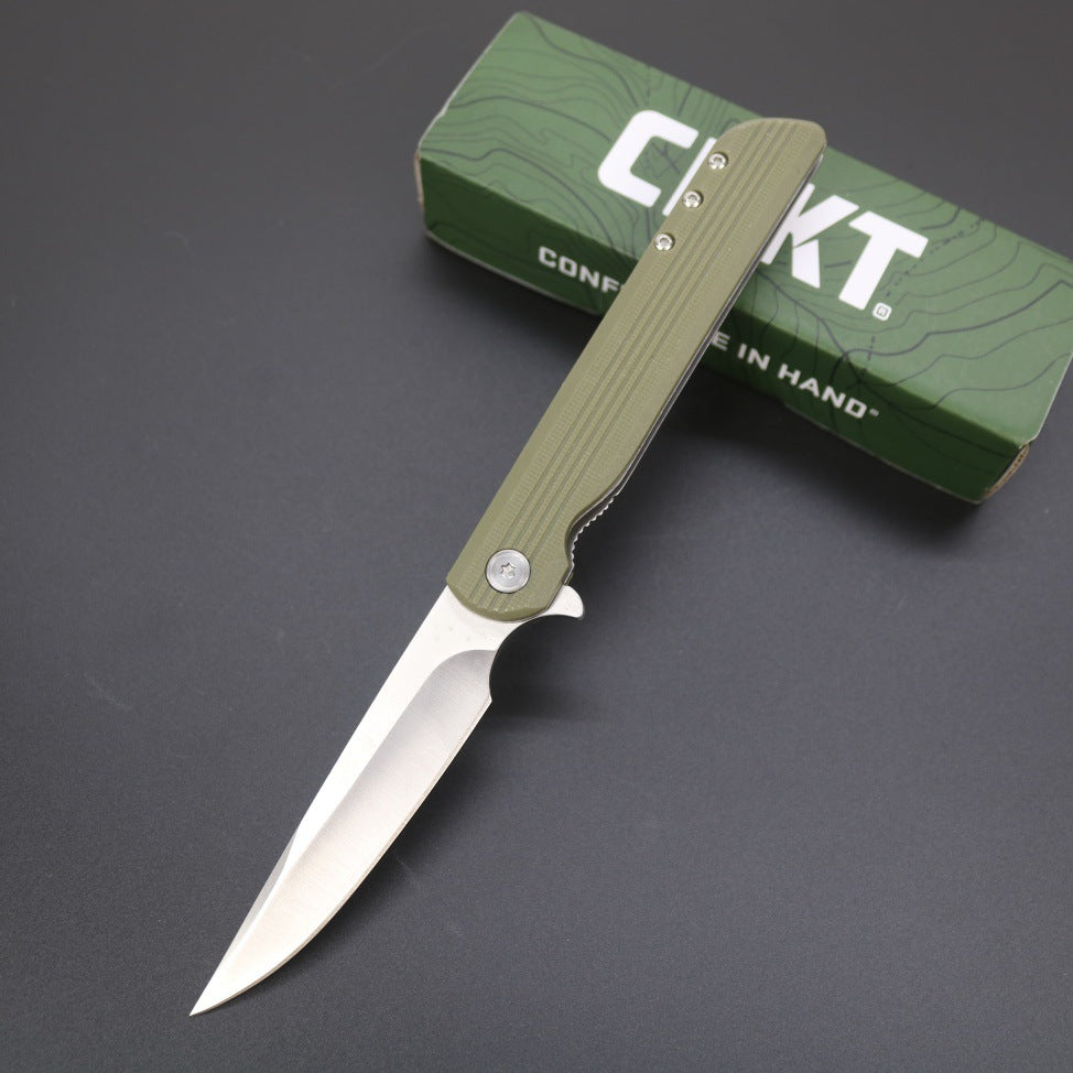 Outdoor Multi-function Folding Knife For Self-defense And Tactical Use