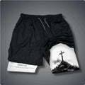 3D Digital-printed Shorts With A Double-layer Design For The Beach
