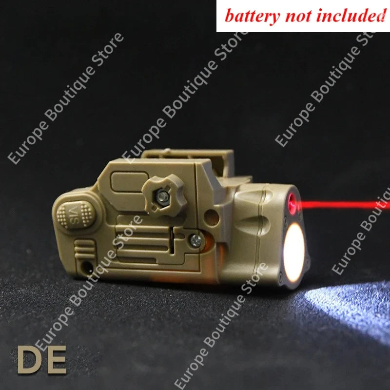 2026 New SBAL PL Airsoft Hunting Red Dot Laser Plastic Sight Strobe Flashlight Pistol Hanging Scout LED Lamp