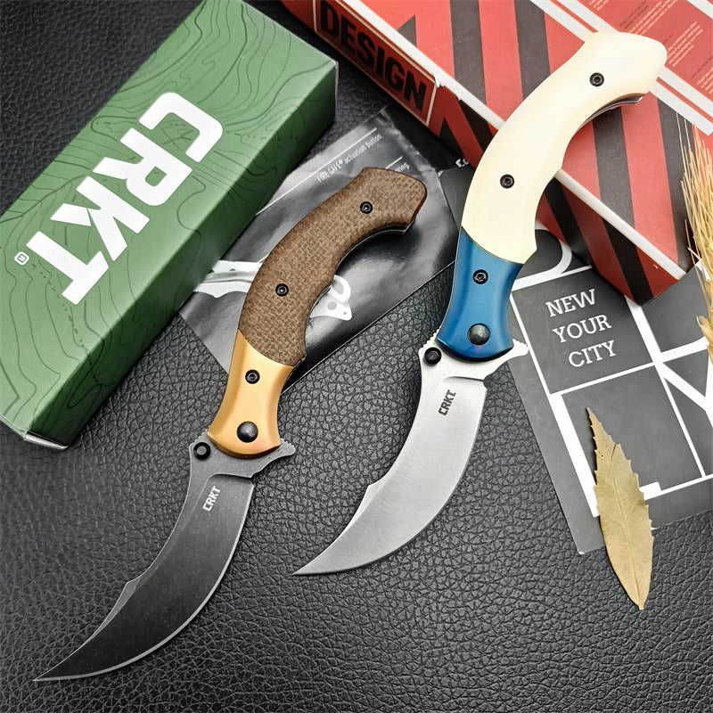 CKRT7465 A Folding Knife Portable Portable Folding Knife High