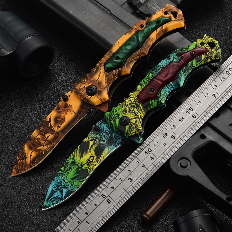New Draped Camping Folding Knife