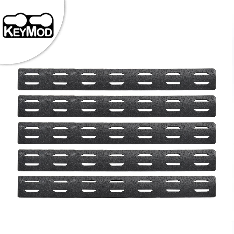 Tactical Hand Stop Kit 4-Piece Set for AR15 M4 Airsoft Fits 20mm Picatinny MLOK Keymod BCM