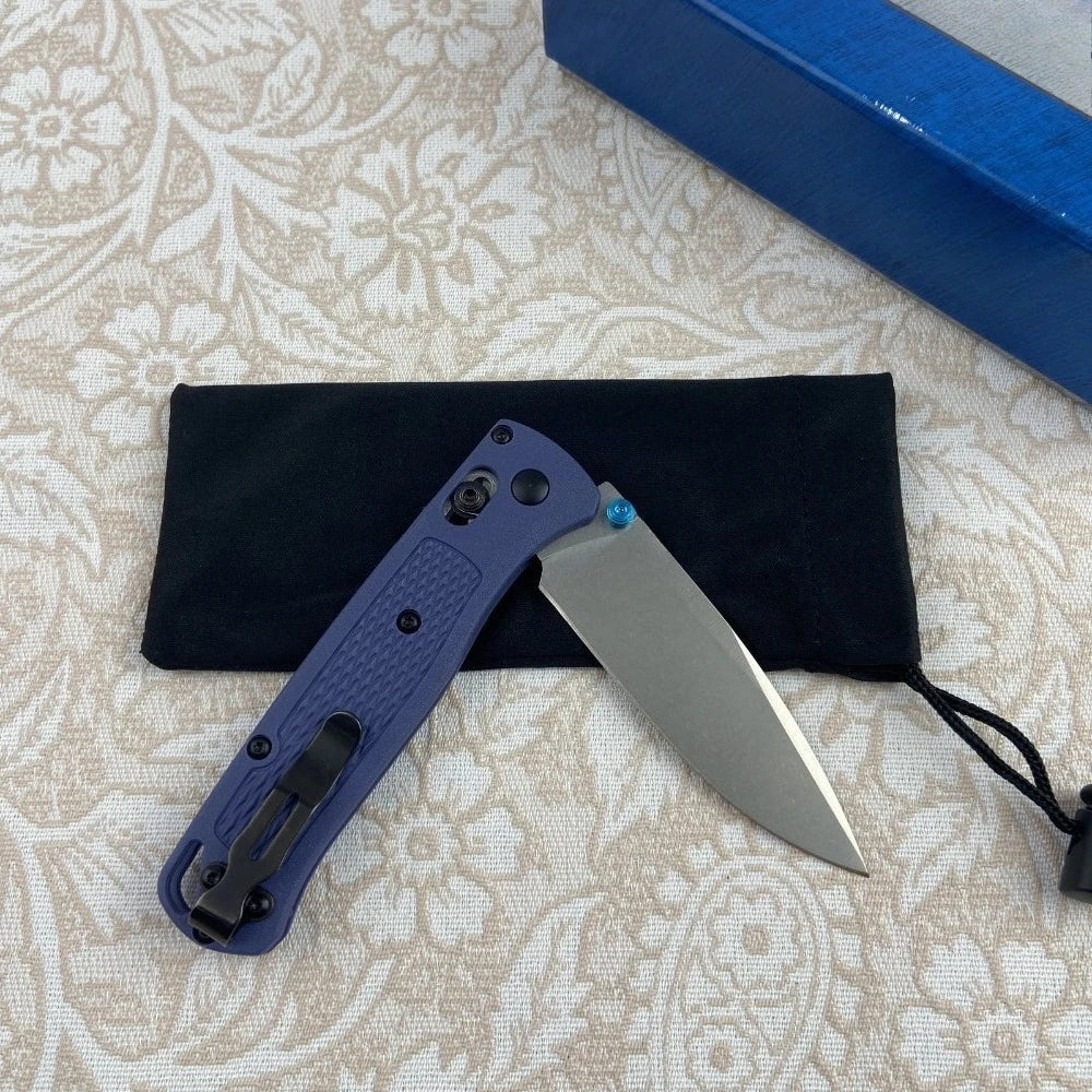 535 Folding Knife S30V Blade Blue Handle Outdoor Camping Survival Climbing Survival Survival Tools EDC