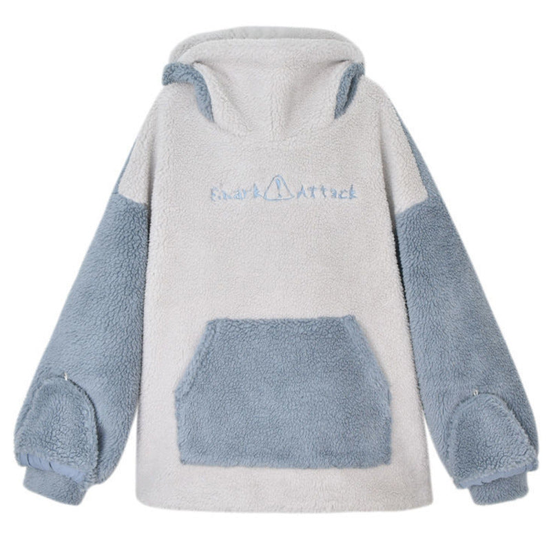 Fat Sister Coat Embroidered Pullover Top