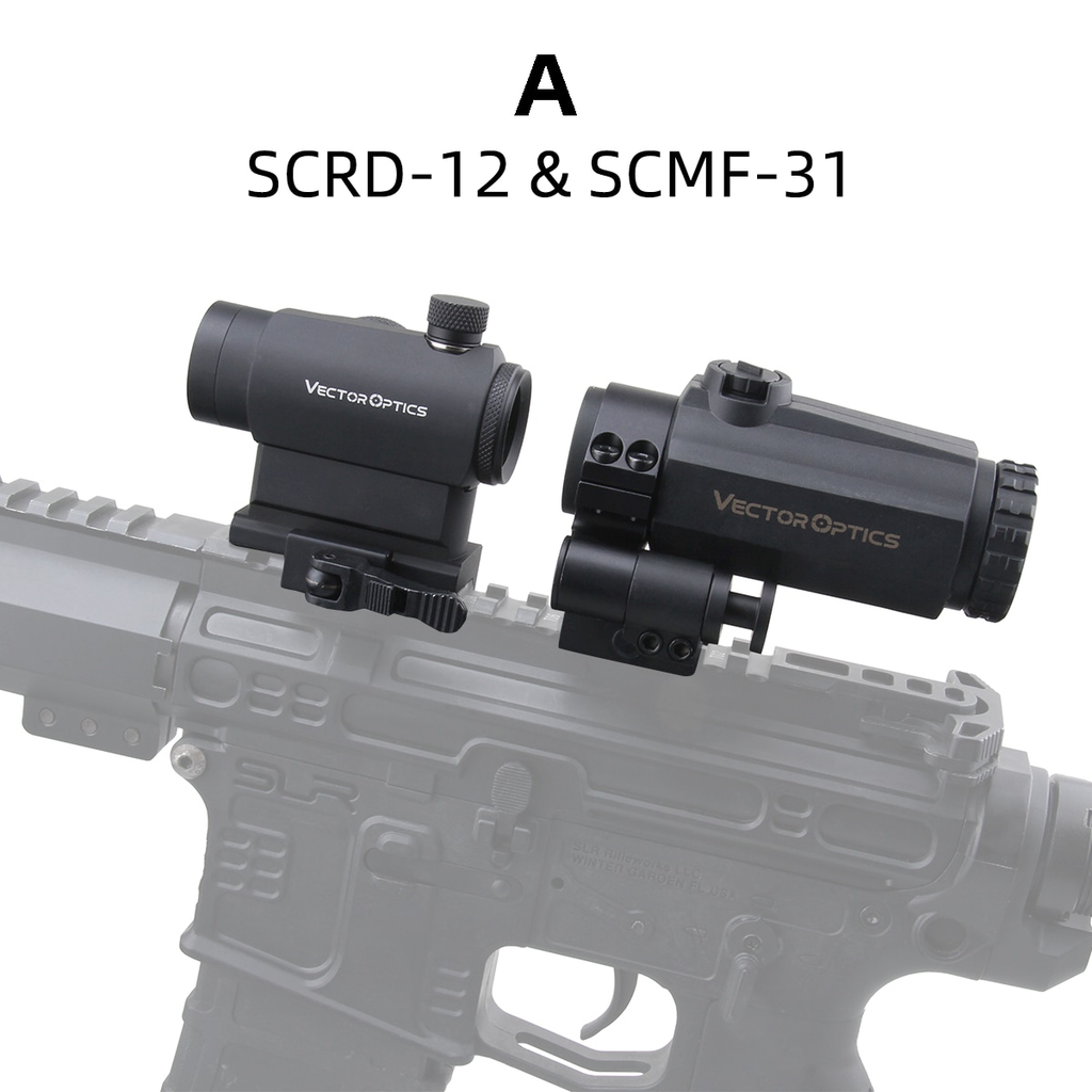 Vector Optics Maverick Gen3 1x22 Rubber Cover Red Dot Sight Scope Airsoft