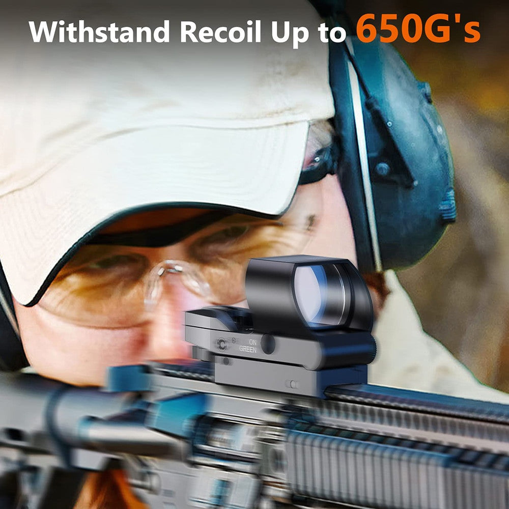 Tactical Reflex Sight Red & Green Dot Sight Airsoft