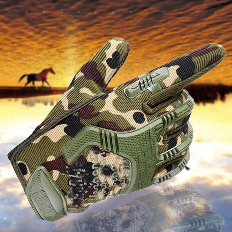 Tactical Military Gloves Half Finger Paintball Airsoft  Gloves Protective Gear