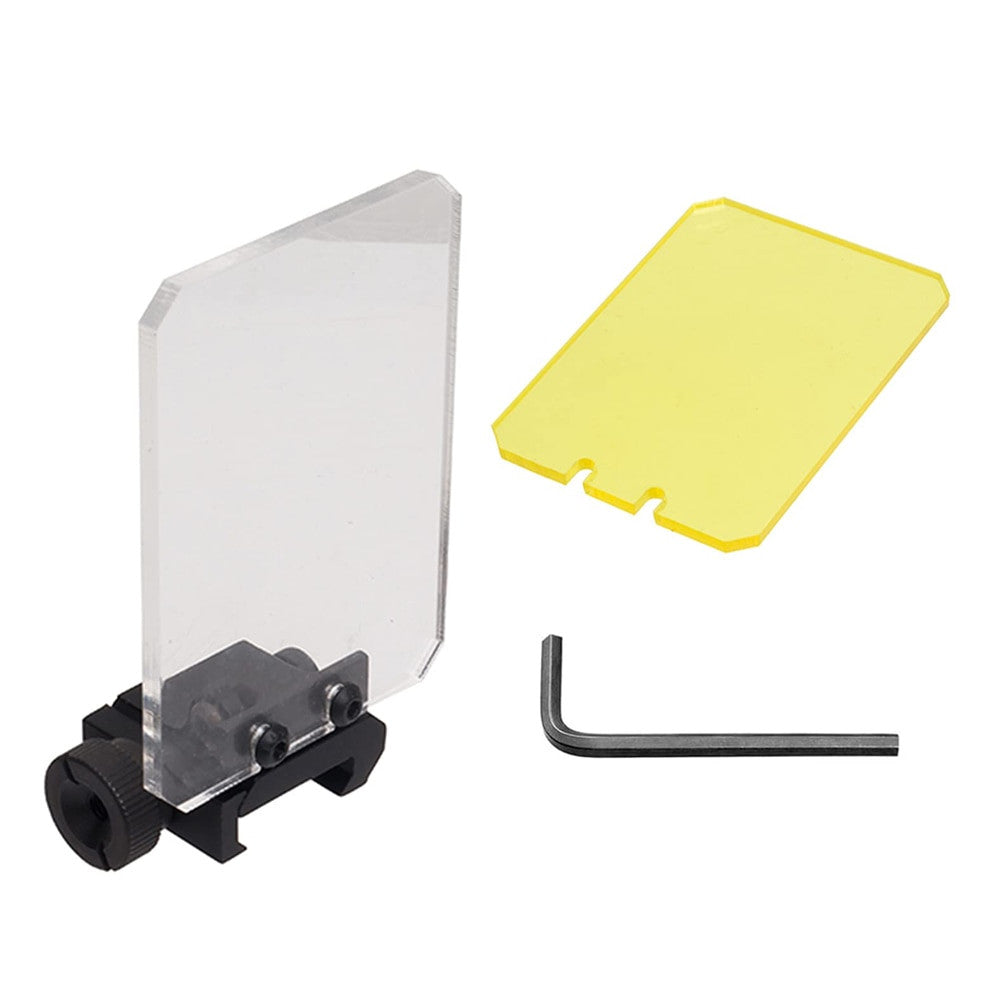 Optic Scope Lens Shield Protector Square Foldable Optic Sight Airsoft
