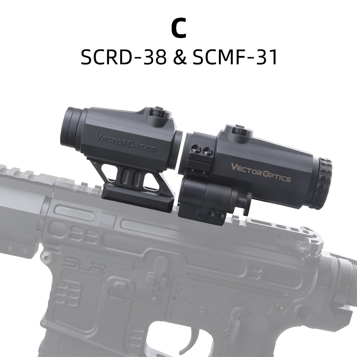 Vector Optics Maverick Gen3 1x22 Rubber Cover Red Dot Sight Scope Airsoft