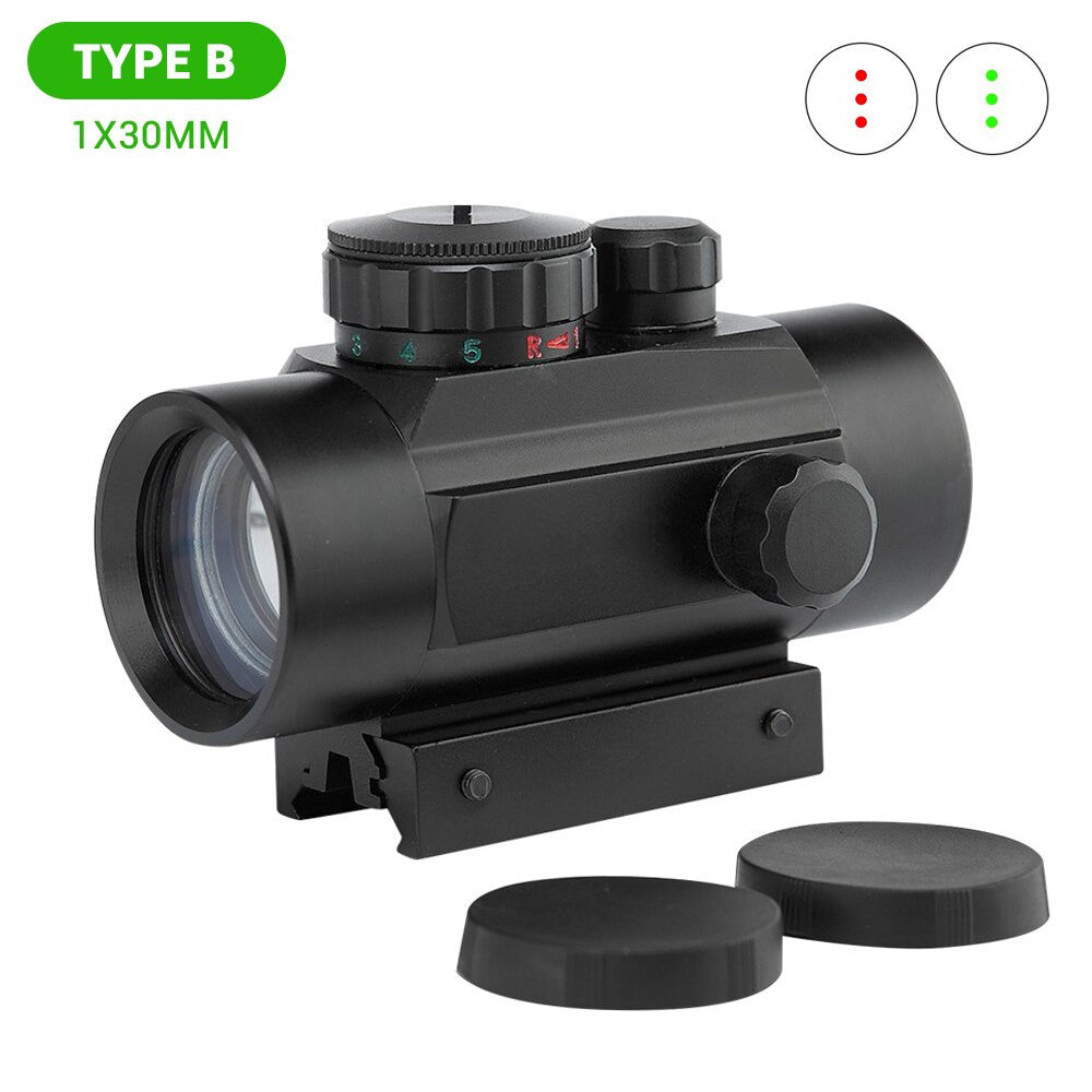 1x30/1x40/2x40 Red/Green Dot Sight Airsoft