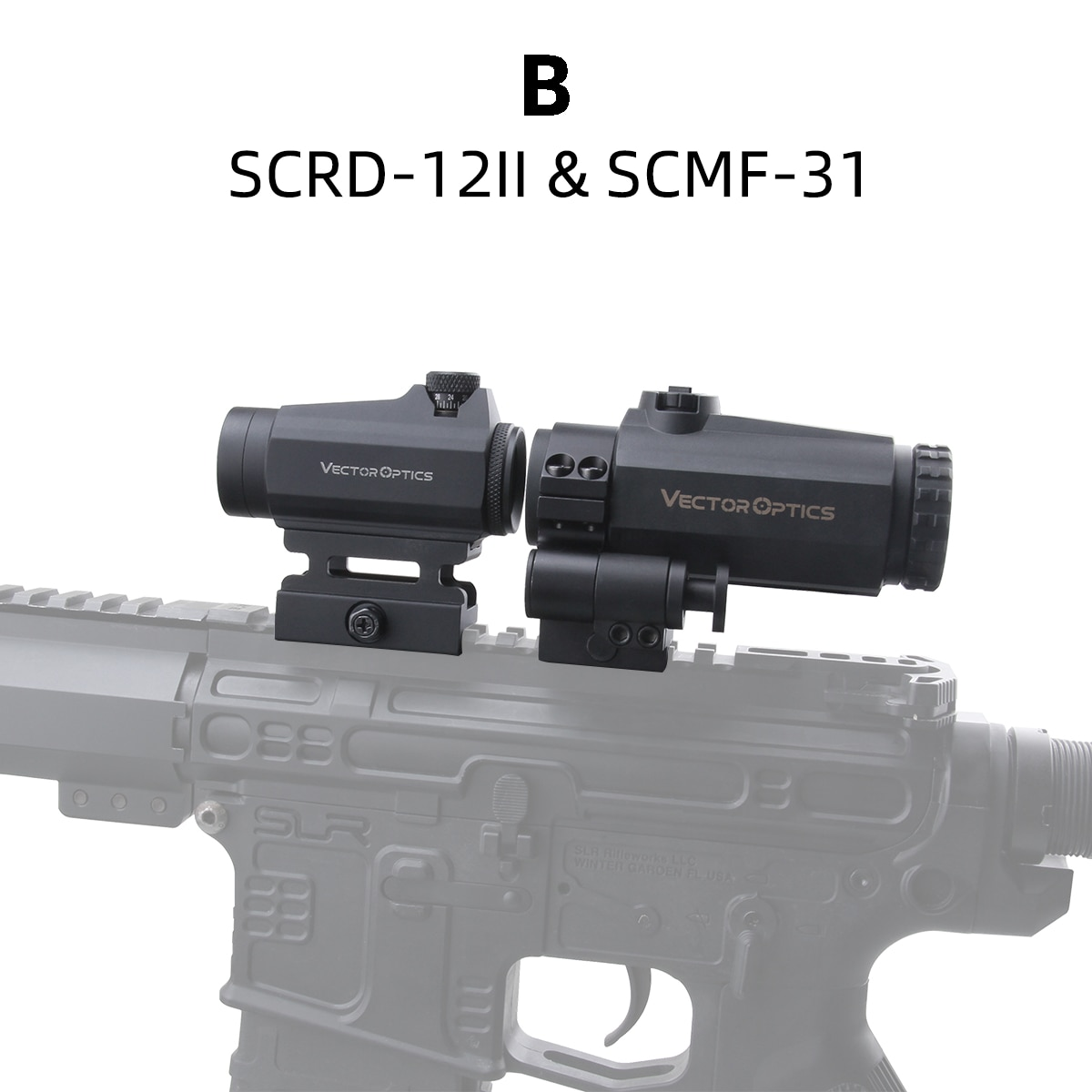 Vector Optics Maverick Gen3 1x22 Rubber Cover Red Dot Sight Scope Airsoft