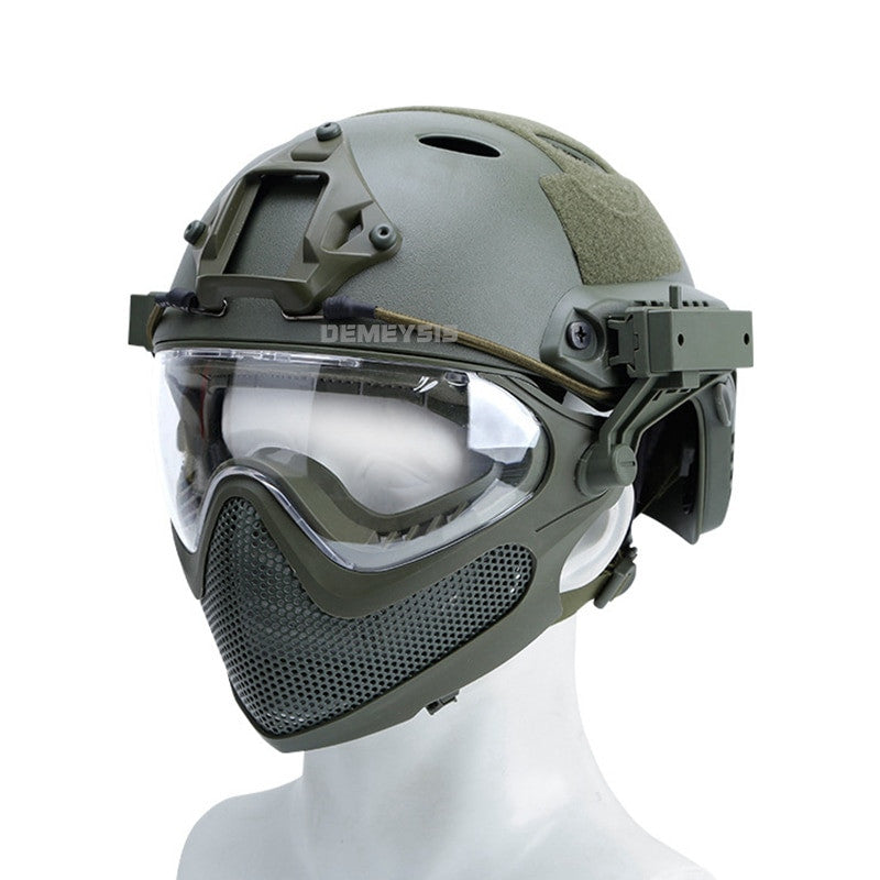 Tactical Helmet Military Game Cs Airsoft