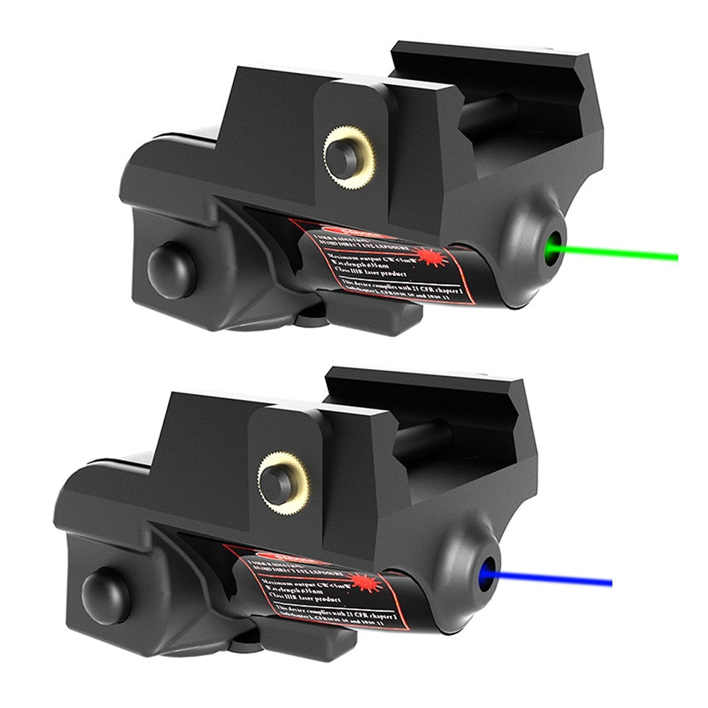 Tactical USB Rechargeable Green Blue Laser Sight Airsoft